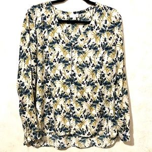 J Jill Brand Blouse: Size: Medium